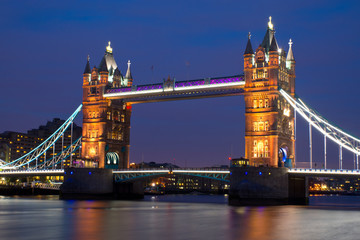 The famous Tower Bridge