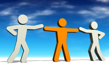 Figuren-Serie: Streit schlichten