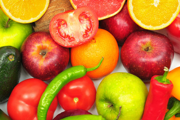 fruits and vegetables