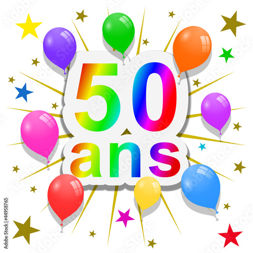 Clipart Gratuit Anniversaire 50 Ans