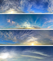 Panorama clouds pack