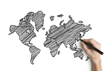 drawing map