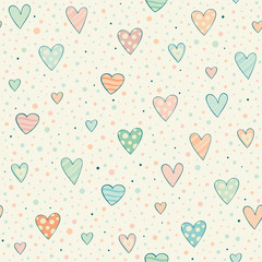 seamless heart pattern