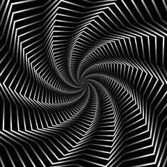 Naklejki  Ilustracja tło efekt spirali.