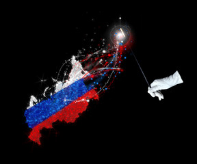 Magic flag of Russia