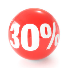 30% discount ball from my 3D discount collection