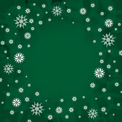 Green Christmas Background