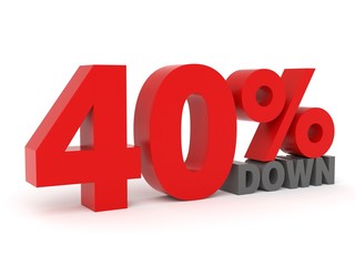 40% down - from my 3d discount collection
