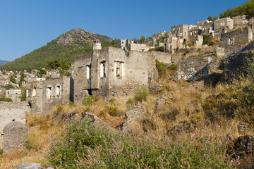 Fototapeta premium Ruins of Kayakoy, Fethiye