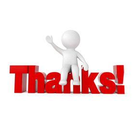 3d human on the logo Thanks!