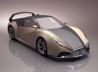 Obraz na płótnie Canvas Concept Supercar