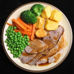 Sunday Roast Lamb Dinner