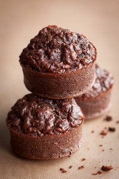 Chocolate Oat Bran Muffins