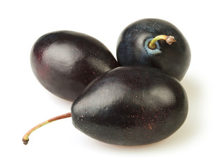 plum blue three