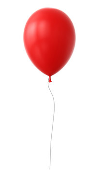 Fototapeta 3d red balloon