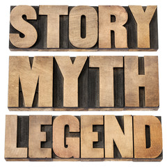 story, myth, legend