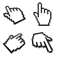 Hand cursors collection