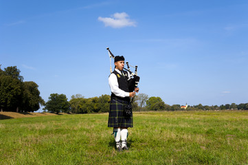Highland Games Trebsen 2012 Dudelsackspieler