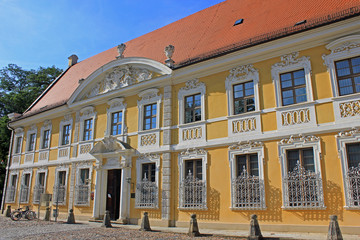 Fototapeta premium Zerbst/Anhalt: Barockes Kavaliershaus (Sachsen-Anhalt)