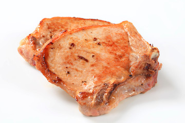 Pan-fried pork chop