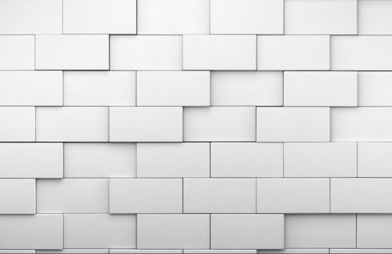 pared de ladrillos blancos