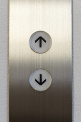 エレベーターのボタン