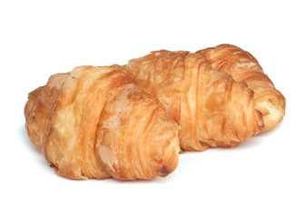 Fresh and tasty  croissant .