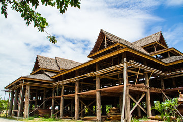 Wood temple