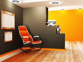 the creative partition and an armchair