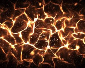 Abstract orange background