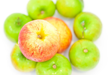 Apple and monkey apple