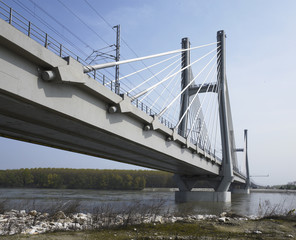 Fototapeta premium railway bridge - ponte ferroviario, tav