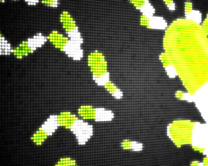 Green pixel pills