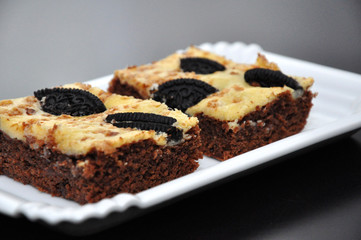 Cookies and Cream Brownies