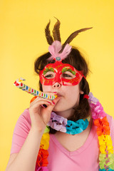 Girl is having a stunning birthday