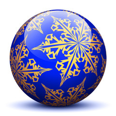 Kugel, Dekoration, Designelement, Blau, Dunkelblau, Weihnachten