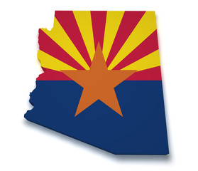 Arizona Map 3d Shape