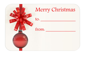 Christmas Gift Card - 44990913