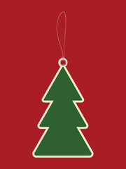 Christmas tree price tag