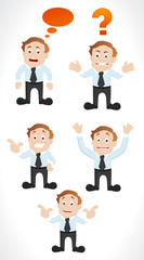 Businessman Presentation Vectors