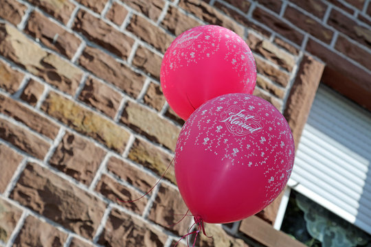 Luftballone zur Hochzeit