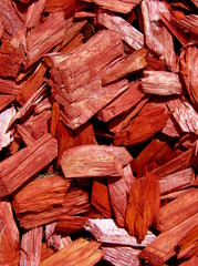holz splitt rot