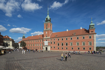 Obraz premium Royal King's Palace in Warsaw