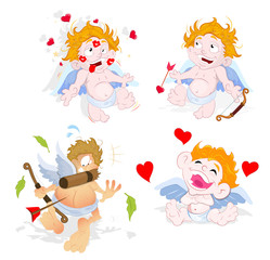 Valentine Cupid Vectors