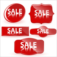 Sale Stickers Vectors