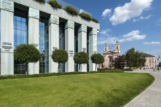 Fototapeta Supreme Court building in Warsaw