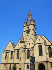 Fototapeta na wymiar Kościół katolicki w Rumunii