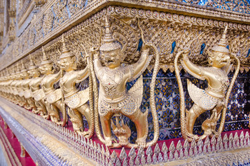 The Golden Garuda at Wat Phra Kaew