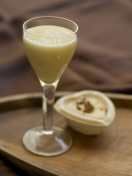 Milk or egg liquor