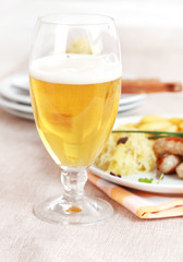Glass of beer